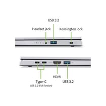 PC Portable Acer Aspire - NXJ3DEF004 - Gris - 15,6 pouces - 1,80 kg