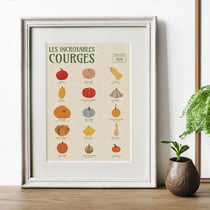 Poster - Les incroyables courges