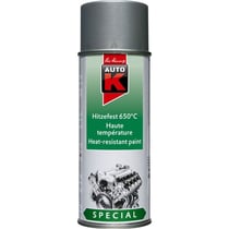 Spray de peinture haute température - gris argent - Auto-K - 400 ml