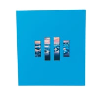 Album photo livre 60 pages noires Milano - Bleu - Exacompta