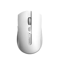 Souris Sans Fil Bluetooth Silencieuse Pour Bureau Et Ordinateur Portable Blanc YONIS