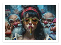 Affiche 30 x 40 cm - Snow white - Alexandre Granger