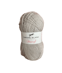 Fil à tricoter UTTACRYL - Cheval Blanc 71 Perle gris