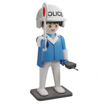 figurine resine Le policier Vintage collection