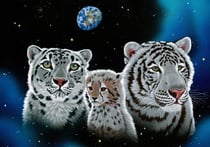 Puzzle 1500 pièces - Schim Schimmel - Gentle Family - Grafika