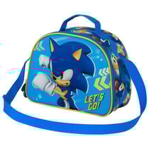 Sonic The Hedgehog - Sac à goûter 3D SEGA Go Blue