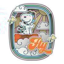 Snoopy Puremind - Aimant Pilot Dreams
