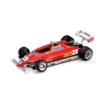 Véhicule miniature - BRUMM - FERRARI 126 C 2 D.PIRONI 1982 N.28 - Rouge