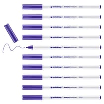 Lot de 10 feutres textiles permanents pointe 1 mm - EDDING - Violet - 4600