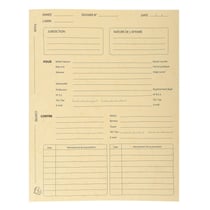 Paquet de 25 dossiers de procédure carte lustrée 25x32cm - Ivoire - x 5 - Exacompta