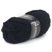 Plassard - Laine à tricoter Datcha 516 Noir 50% Laine