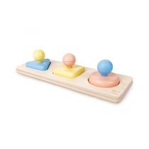 Puzzle trieur de formes Montessori en riz - Hape