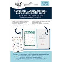STICKERS POUR CARNET ML Stickers Agenda - 9x13 cm