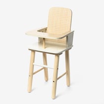 Chaise haute en bois pour poupée Oxybul