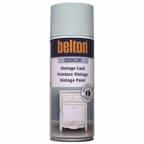 Spray de peinture - Bleu ciel - Effet vintage - Bois et métal - Belton