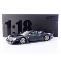 Véhicule miniature de collection - GT SPIRIT - Mercedes‑Benz CLK‑GTR Roadster 1999 - 1/18 - Gris - Réf. GT960