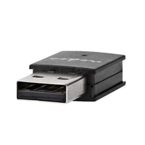 Nedis Mini Dongle Wi-Fi N300 avec Vitesse de 300 Mbps pour Port USB 2.0 Noir