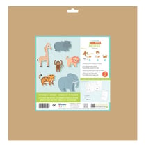 Kit de mobiles à décorer pour enfants - Animaux de la savane