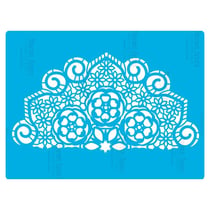 Pochoir plastique souple réutilisable 18,5 x 14,5 cm Fabrika Decoru DECORATION 407