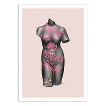 Affiche 50x70 cm - No Perfect Body - Jonas Loose