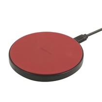BEETLECASE Chargeur induction Cuir Qi 10W Rouge / Noir