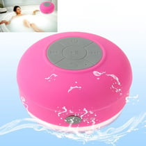 Enceinte Waterproof Bluetooth Pour iPhone iPad Son Pur Et Puissant 3W Rouge YONIS