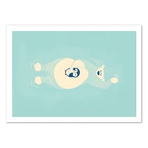 Affiche 30x40 cm - Floating - Jay Fleck