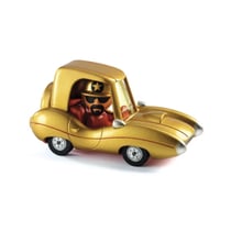Crazy Motors – Voiture – Golden Stars - Djeco - Jaune