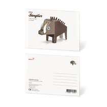 CARTE POSTALE SANGLIER