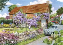 Puzzle 250 pièces - Pièces XXL - Wisteria Cottage - HOP - House of Puzzles