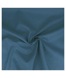 Tissu coton uni de 140 cm de largeur 21 Bleu canard vendu par 50 cm