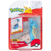 Pokemon battle feature lapras - pokemon - figurine action deluxe - bandai