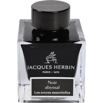 Encre pour calligraphie - Noir abyssal - Les encres essentielles - Herbin - Flacon 50ml