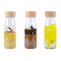 Lot de 3 bouteilles sensorielles, Tropical
