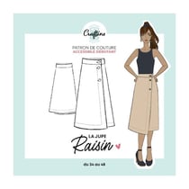 Patron Craftine Jupe Raisin - Format Papier