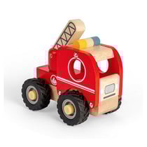 Camion de pompier en bois