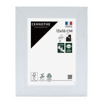 Cadre photo Karma blanc 13x18 cm