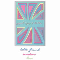Matrices de découpe - Fond spiral & textes anglais - 29 dies Thinlits - Sizzix