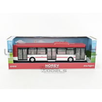Voiture miniature de collection - NOREV - IRISBUS Bus - Échelle 1/43 - Rouge/Blanc - Réf. 431010R