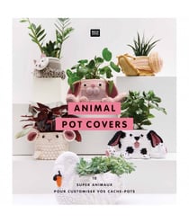 Livre Animal Pot Cover - Rico Design Multicolore