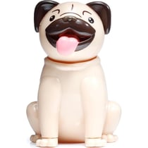 Figurine - Chien - Carlin - Humour - Décoration - 10cm de hauteur
