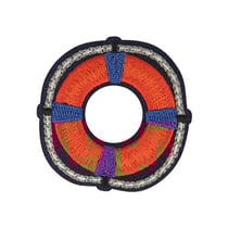 Ecusson thermocollant BOUEE navy/rouge 5cm