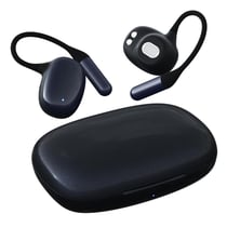 Ecouteurs Bluetooth ANC Réduction De Bruit Sans Fil Étanches Avec Assistant Vocal Noir YONIS