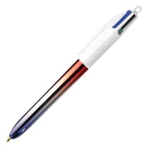 Stylo 4 couleurs - BIC - Bleu, rouge, vert et noir - Pointe moyenne - Couleurs France