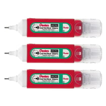 Stylo correcteur - PENTEL - Pentex ZLC31-W - Pointe fine - 12 ml - Lot de 3