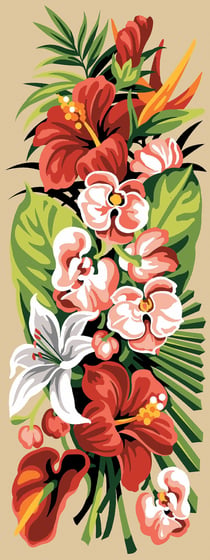 Canevas Margot Exotique 50x60 cm