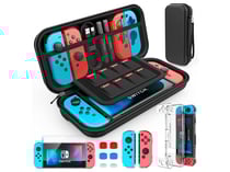 Avizar Pack d'accessoires compatible Nintendo Switch Multicolore