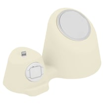 Support Bureau MagSafe, Apple Watch et AirPods Station d'accueil 3 en 1 - Blanc