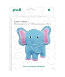 Kit de Couture Enfant – Éléphant en Feutrine – Gründl Bleu