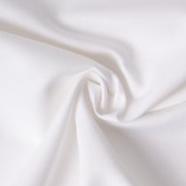 Tissu Toile Polycoton Loire uni Blanc